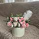 Order Soap flowers with a toy. Мыло Privet_bukett. Livemaster. . Bouquets Фото №3