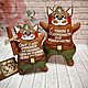 Заказать Кофейный котей(Солдатик). Марина Банникова*Кофейные сувениры*. Ярмарка Мастеров. . Куклы и пупсы Фото №3
