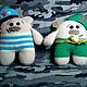 Мишка солдат, Амигуруми куклы и игрушки, Москва,  Фото №1