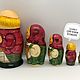 Заказать Матрёшка «семейка» 5 мест №6. matreshka.sp. Ярмарка Мастеров. . Матрешки Фото №3
