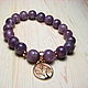Order Bracelet with lepidolite ' Tree of life'. Beautiful gifts for the good people (Alura-lights). Livemaster. . Bead bracelet Фото №3
