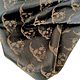 Заказать Натуральная черная кожа Philip Plein. Калейдоскоп кожи (Светлана). Ярмарка Мастеров. . Кожа Фото №3
