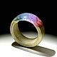 Order Wooden ring 'iris'. geppetto_jewelry. Livemaster. . Rings Фото №3