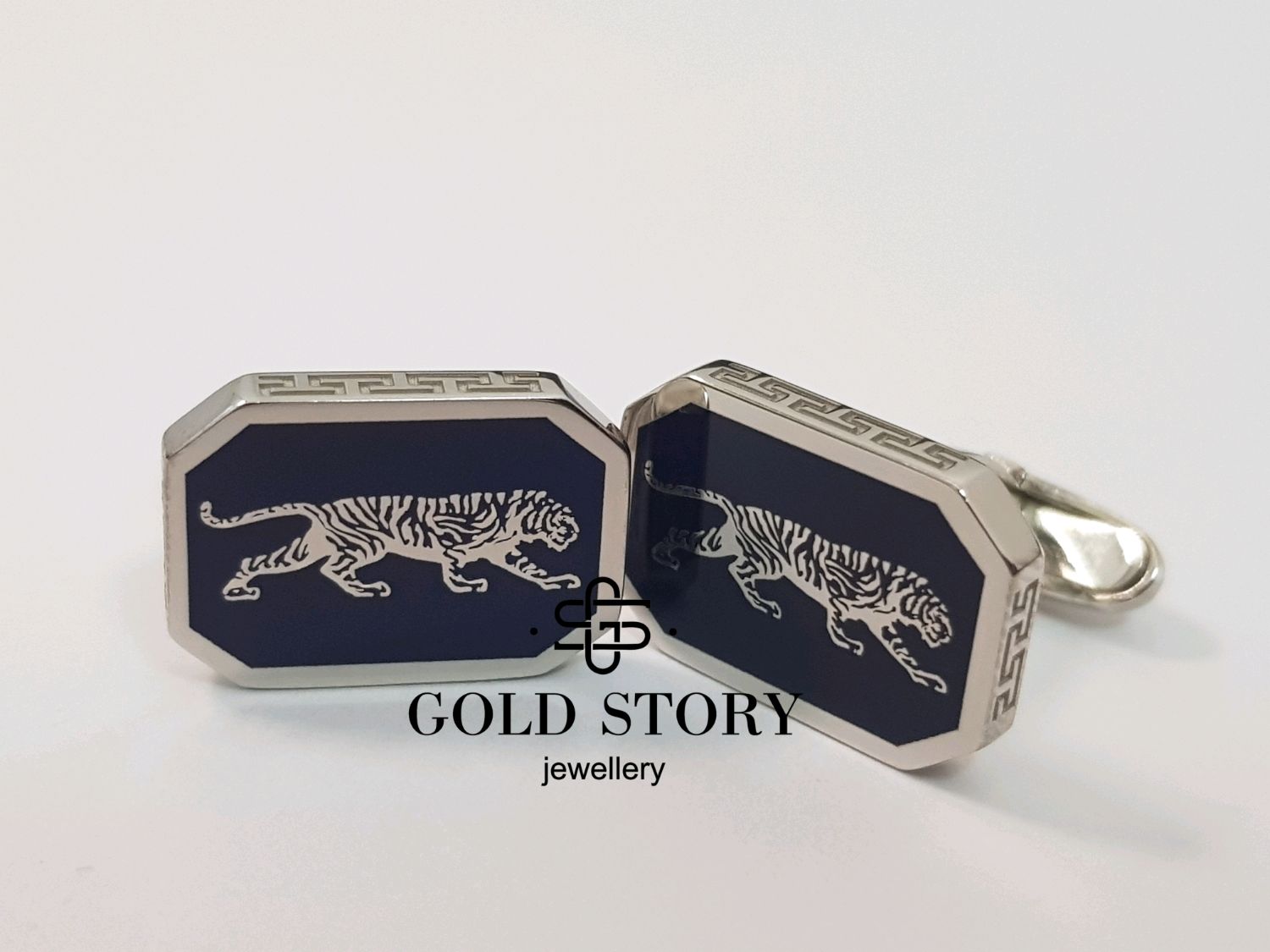 Запонки \"Тигр\" на заказ в интернет-магазине Ярмарка Мастеров по цене ...