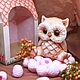 Handmade soap 'Owl Hoba on a raspberry rug'. Soap. Nina Rogacheva 'North toy'. My Livemaster. Фото №4