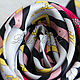 Italian combined silk scarf from Gucci fabric. Shawls1. Platkoffcom. My Livemaster. Фото №6