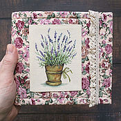 Канцелярские товары handmade. Livemaster - original item Micro album for herbarium Flower (10 light sheets). Handmade.