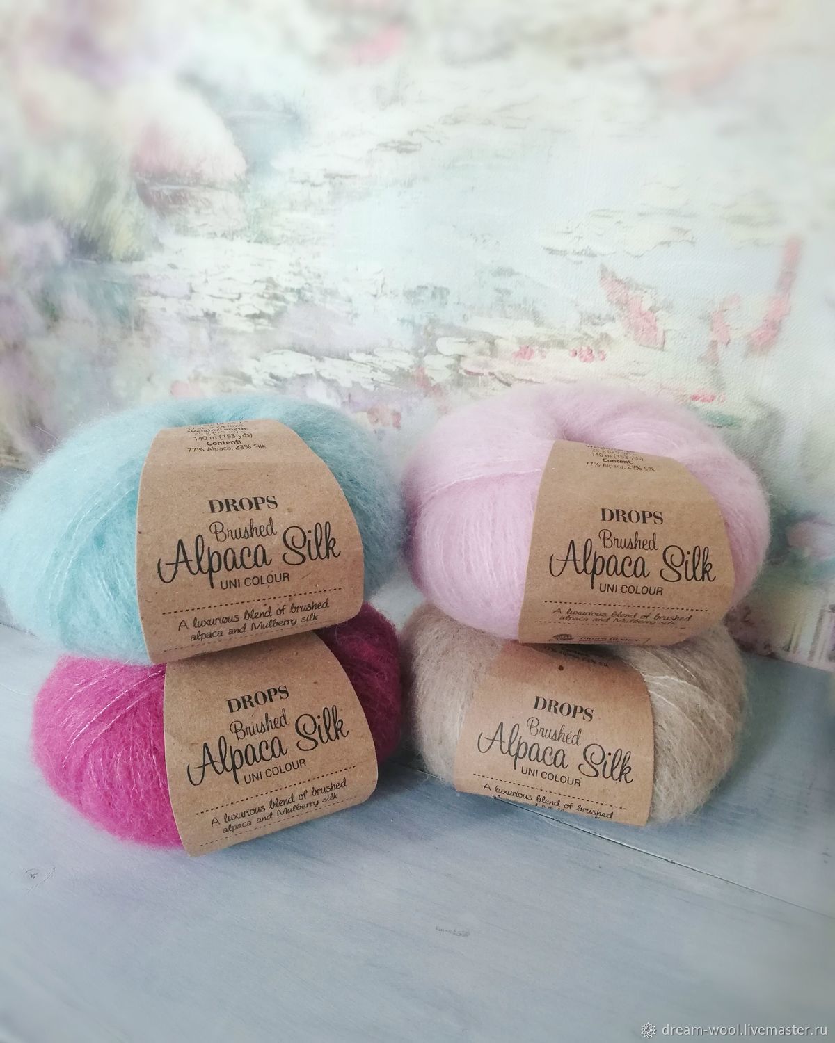 Купить Пряжу Brushed Alpaca Silk