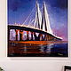 Mumbai Painting ORIGINAL OIL PAINTING on Canvas, Mumbai Skyline. Pictures. Walperion Paintings. My Livemaster. Фото №6