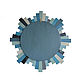  Mirror -the sun is blue. Mirror. Woodanddecor. Online shopping on My Livemaster.  Фото №2