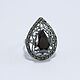 Order Ring marcasite cubic zirconia silver 925 VAR0002. Sunny Silver. Livemaster. . Rings Фото №3
