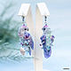 Asymmetric earrings 'Lovebirds Parrots'. Earrings. Coffeelena. Online shopping on My Livemaster.  Фото №2