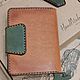 Портмоне для автодокументов. Портмоне. 'S.Kryloff_leather' Кожевенная мастерская. Ярмарка Мастеров.  Фото №6