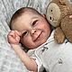 Молд реборн realborn Sage Happy 4 month. Заготовки для кукол и игрушек. Анна. Ярмарка Мастеров.  Фото №6