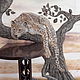 Барельеф "Дерево с леопардом", Скульптуры, Москва,  Фото №1