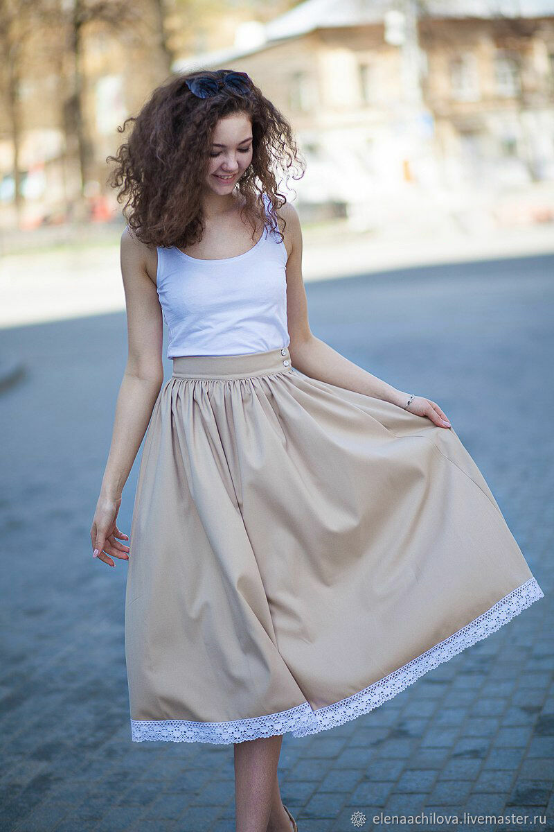 Модные юбки с кружевом: как носить, популярные фасоны
