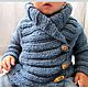 Заказать Кофта вязаная  "Baby Jacket by Debbie Bliss" Близнецы 2. Nataliy Sh-knitting. Ярмарка Мастеров. . Кофты Фото №3