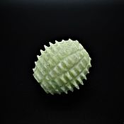Фен-шуй и эзотерика handmade. Livemaster - original item Needle ball for massage made of natural green calcite. Handmade.