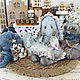 TEDDY ELEPHANT - Collectible handmade toy. Teddy Toys. handmade_toys.lab | Cute teddy. My Livemaster. Фото №14
