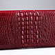 Клатч женский из кожи крокодила IMA0796H1. Клатчи. CrocShop товары из экзотической кожи. Ярмарка Мастеров.  Фото №6
