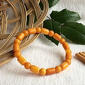 Украшения handmade. Livemaster - original item Bracelet from Baltic amber, antique. Handmade.