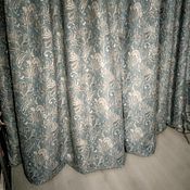 Для дома и интерьера handmade. Livemaster - original item CURTAINS: Set of 2 blackout curtains. Handmade.