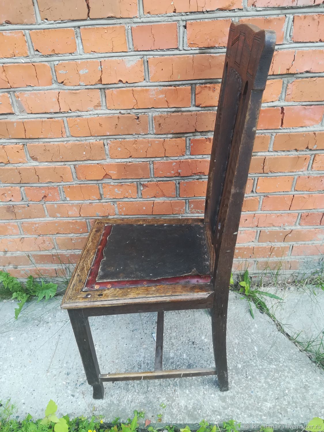 Винтаж: Старинный дубовый стул модерн купить в интернет-магазине ...