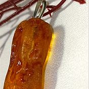 Украшения handmade. Livemaster - original item Amber is Alive. pendant: 6 cm. Handmade.