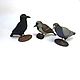 Order Miniature Birds for Dollhouse and Garden Set of 3 pcs. magic stick. Livemaster. . Miniature figurines Фото №3