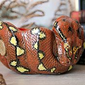 Керамический боул-змея "Древесный питон", 1400 мл