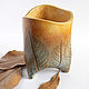 Order  Vase on legs 'Autumn'. Ceramics by Valentina Shtanko. Livemaster. . Vases Фото №3
