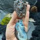 Украшение ручной работы из латуни с лаковой миниатюрой морской дракон. Кулон. Украшения Потапова Наталья (ukrasheniya-vyshivka-latun). Ярмарка Мастеров.  Фото №5