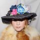 The Mystery Of Scheherazade. Sombreros de la boda. Fashion workshop madam YLora. Online shopping on My Livemaster.  Фото №2