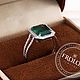 Золотое кольцо с изумрудом и бриллиантами. Кольца. FROLOF JEWELRY. Ярмарка Мастеров.  Фото №8