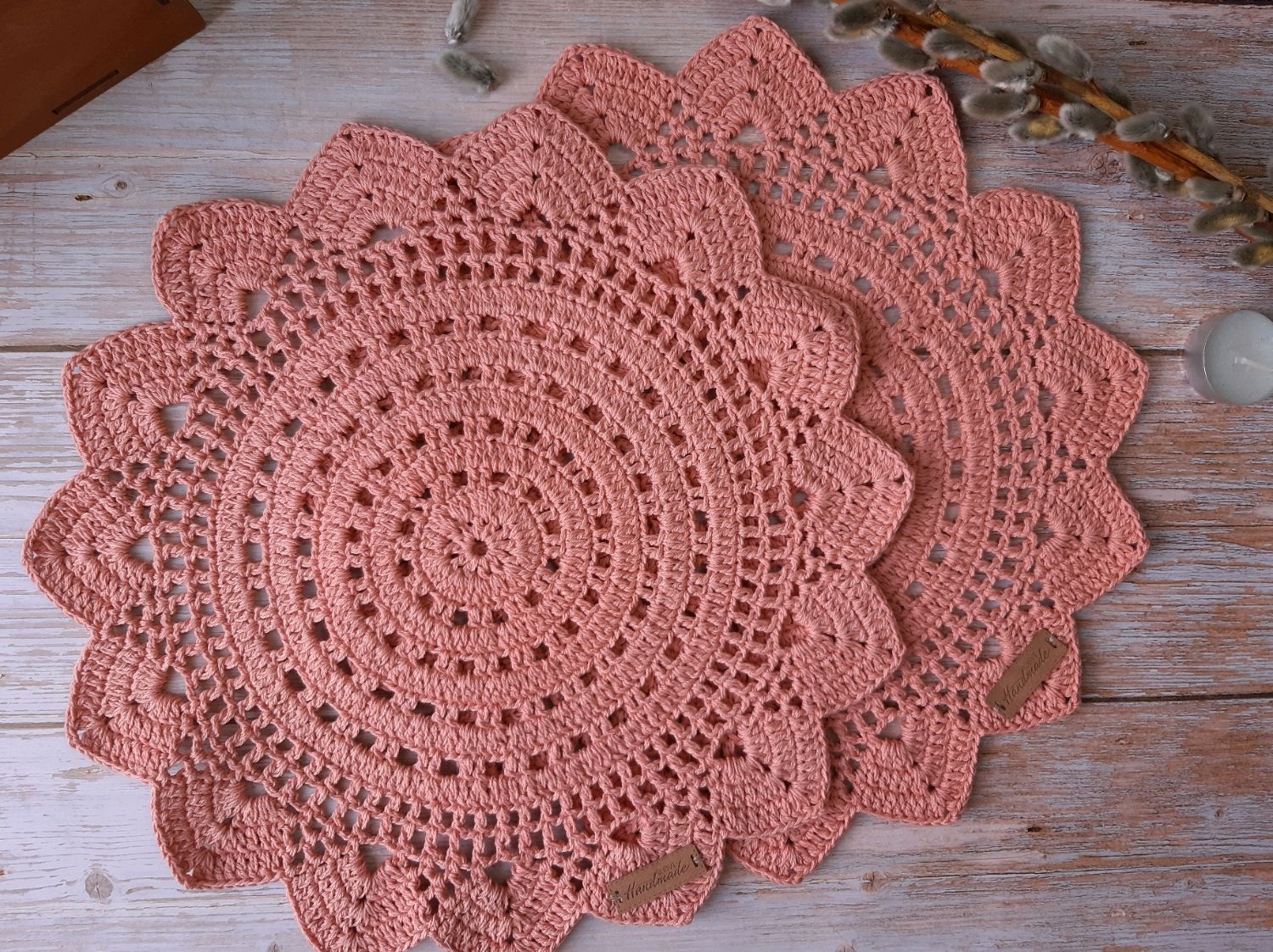 Салфетки интерьерные под приборы на стол - 2 шт (35 см) в интернет ...