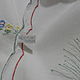Tablecloth with delicate embroidery,100% cotton,vintage Poland. Vintage textiles. Ledy Charm. My Livemaster. Фото №4