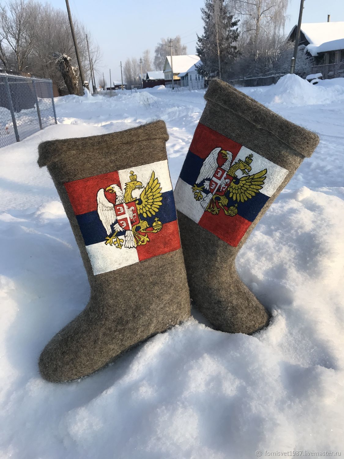 Купить Валенки Мужские Ручной Валки