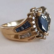 Кольцо с бриллиантом 0.41ct
