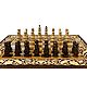Order Chess carved 3in1 'Petals' Art. .009. Gor 'Derevyannaya lavka'. Livemaster. . Chess Фото №3