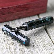 Канцелярские товары handmade. Livemaster - original item The Diplomat roller pen in a wooden case. Handmade.