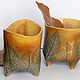  Vase on legs 'Autumn'. Vases. Ceramics by Valentina Shtanko. My Livemaster. Фото №6