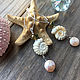 Серьги "Морские драгоценности". Серьги классические. Nina-beads (Ninabeads). Ярмарка Мастеров.  Фото №6