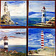 Lighthouse Bay, on. Sakhalin, Russia, oil painting. Pictures. Belasla. Online shopping on My Livemaster.  Фото №2