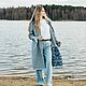  Голубой рассвет. Рубашки. Елена. Бохо одежда 'Дело вкуса' (elena-delovkusa). Интернет-магазин Ярмарка Мастеров.  Фото №2