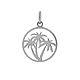  ' Palm trees ' made of 925 silver (P4), Pendant, Chelyabinsk,  Фото №1