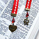 Bookmark for the book Love red color, Bookmark, Moscow,  Фото №1