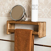 Для дома и интерьера handmade. Livemaster - original item Bathroom shelf, 30 cm/Free delivery by agreement. Handmade.