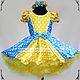 Order Baby dress 'Yellow and blue in the pea' Art.-040. ModSister. Livemaster. . Childrens Dress Фото №3