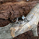 Silver wedding rings 'Air'. Wedding rings. Unusual Gemstone Jewelry. My Livemaster. Фото №5