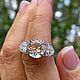 18. Кольцо данбурит, огранка 4.20 ct. Натуральные камни. Кольца. Елена. Ярмарка Мастеров.  Фото №8